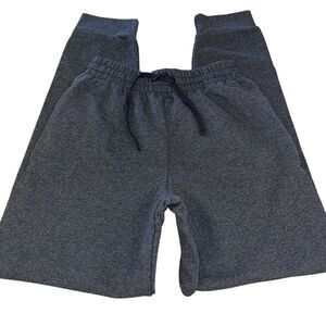 Jerzees Nublend Adult Unisex Heather Fleece Elastic Waist Jogger Sweatpants Gray